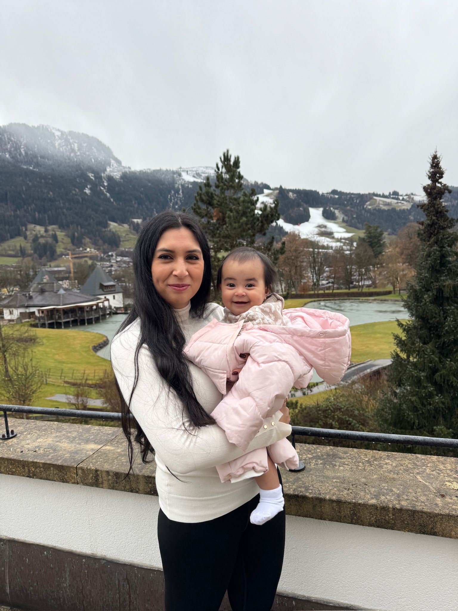 Nicole with her daughter